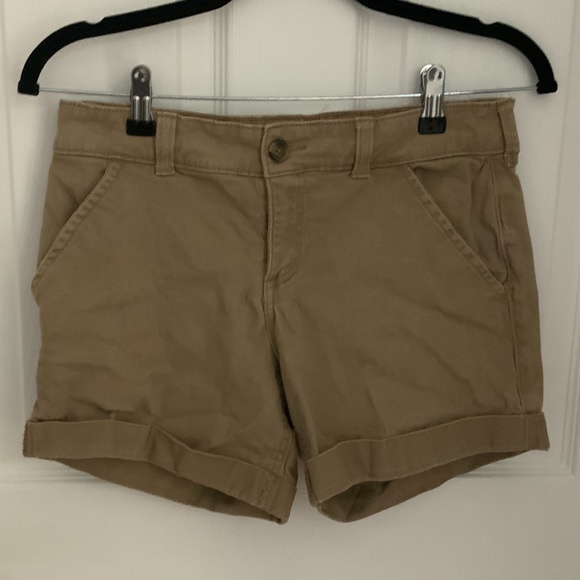 Tan and Army Green Cotton Twill Shorts Bundle - Picture 3 of 3